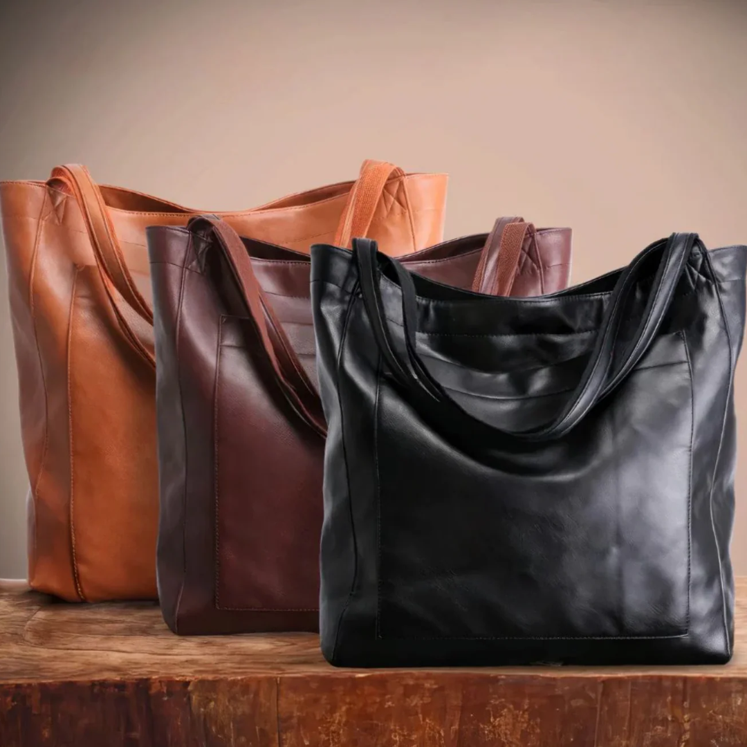 Lorena™ - Stylische Leder Tasche