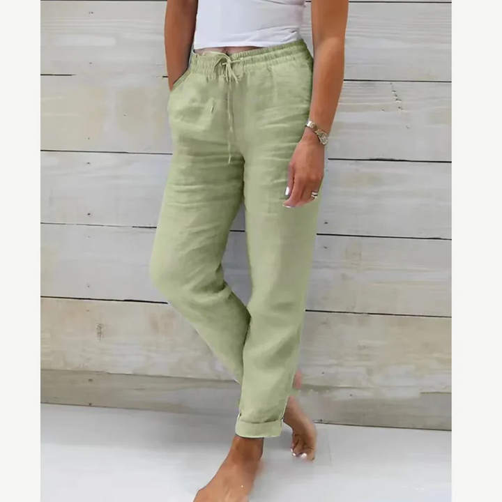 Francesca™ - Leinen-Stretchhose für stilvollen Komfort