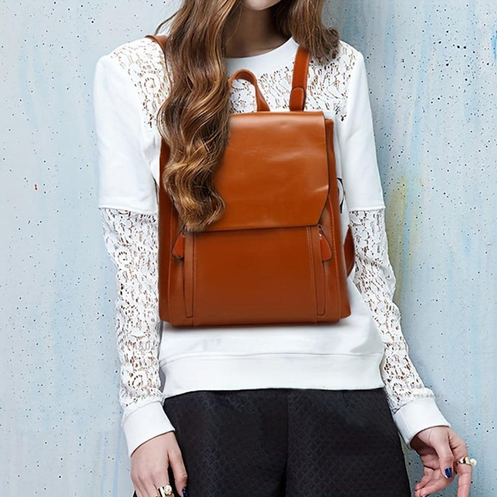 Clara™ - Gepolsterter Vintage-Rucksack