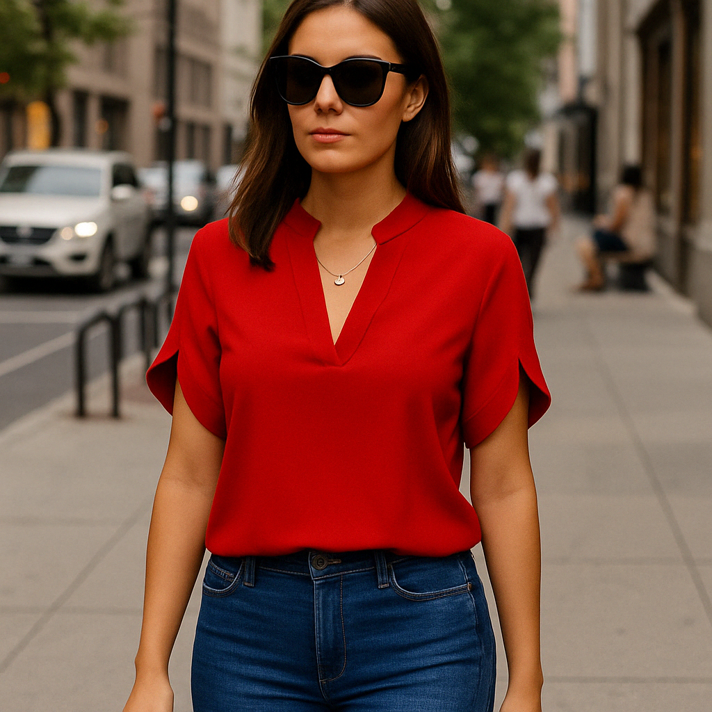 Remi™ - Elegante und anspruchsvolle Bluse