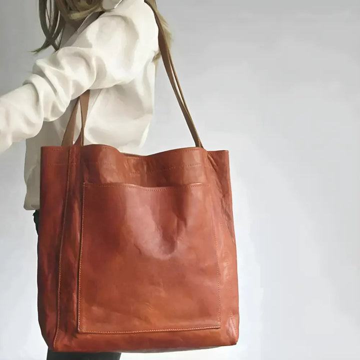 Lorena™ - Stylische Leder Tasche