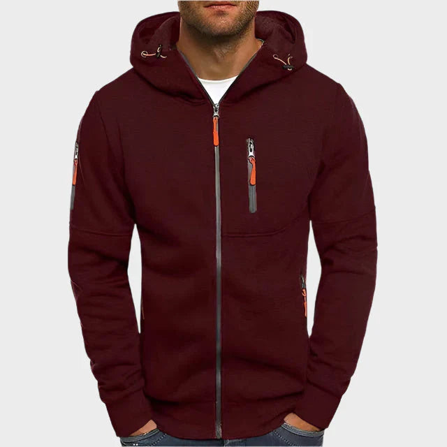 Guy™ – Stylische Hoodie-Jacke mit praktischem Reißverschluss