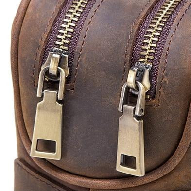 Jay™ - Crazy Horse Leder Kulturbeutel