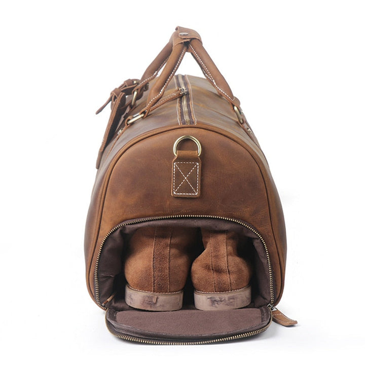 Zane™ - Echtes Leder Reisetasche