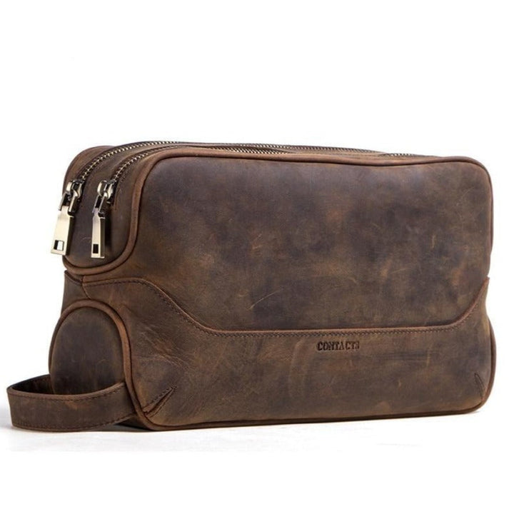 Jay™ - Crazy Horse Leder Kulturbeutel