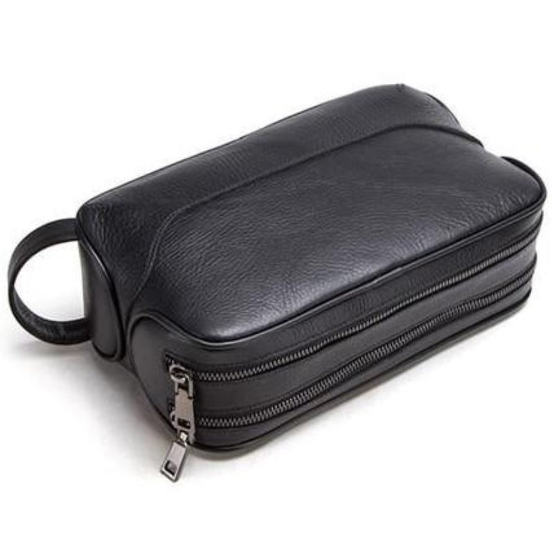 Jay™ - Crazy Horse Leder Kulturbeutel