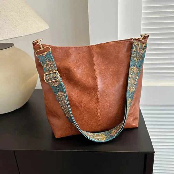 MONIKA'S™ - Schultertasche mit Verzierung