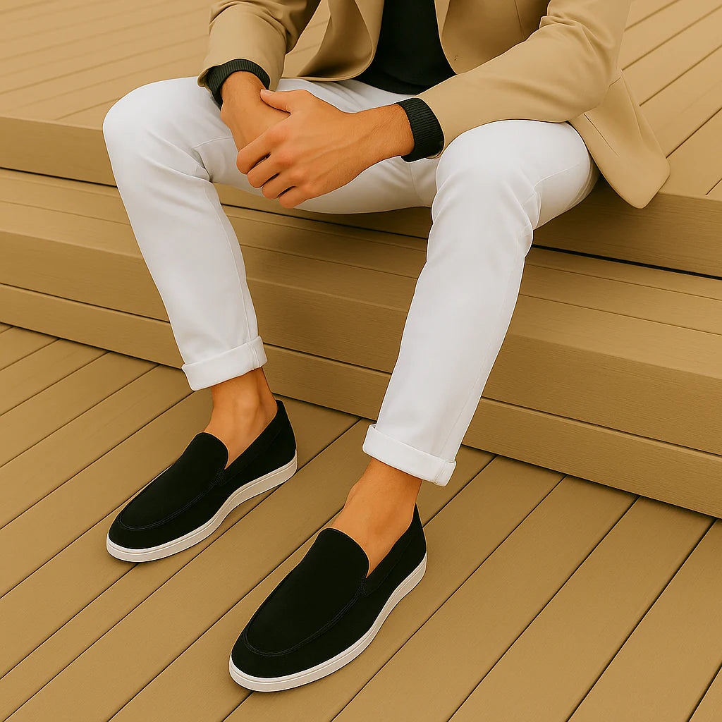 Alfie™ – Elegante Wildleder-Loafer