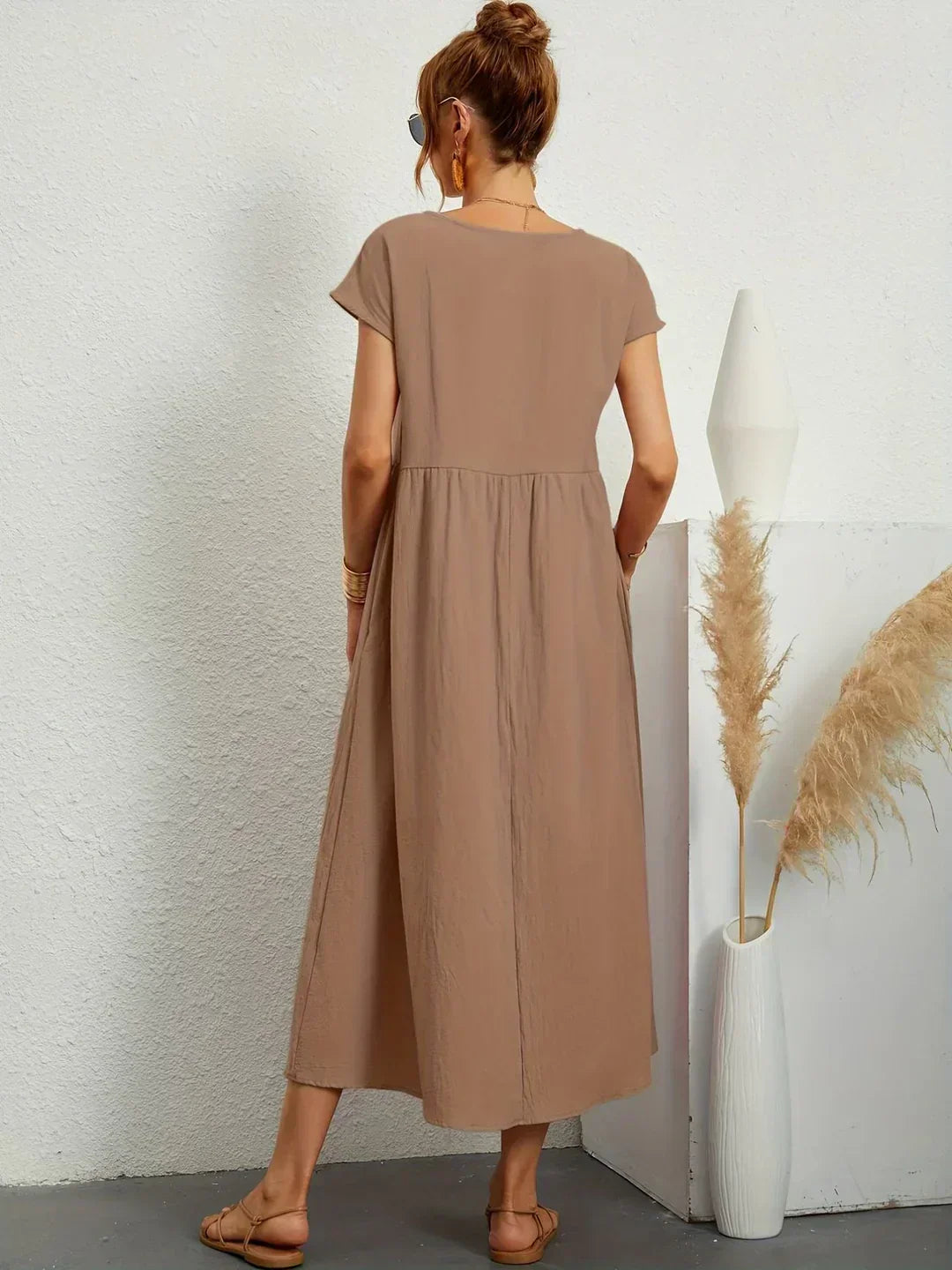 Anja™ - Elegantes, gemütliches Kleid mit praktischen Taschen