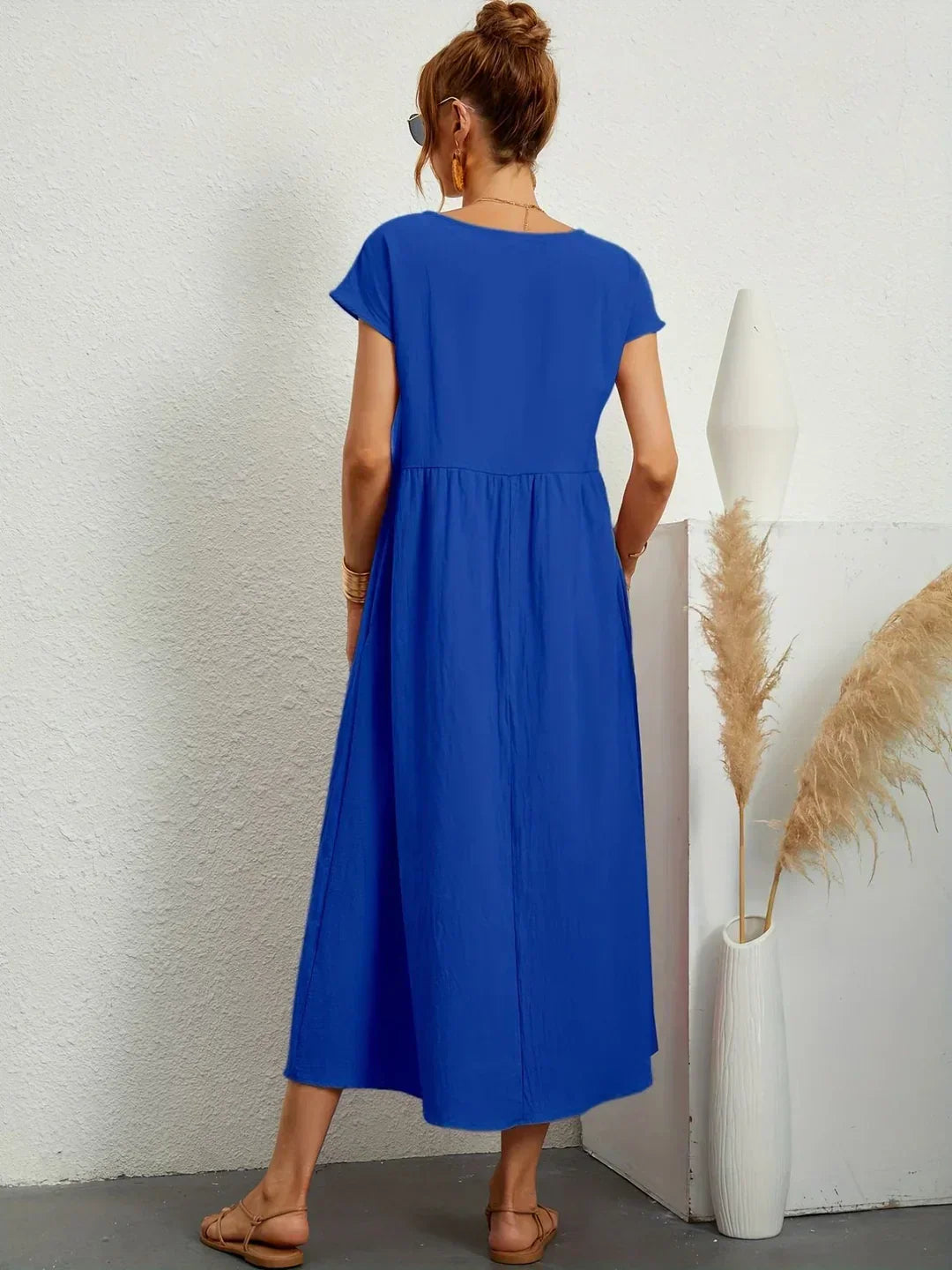 Anja™ - Elegantes, gemütliches Kleid mit praktischen Taschen