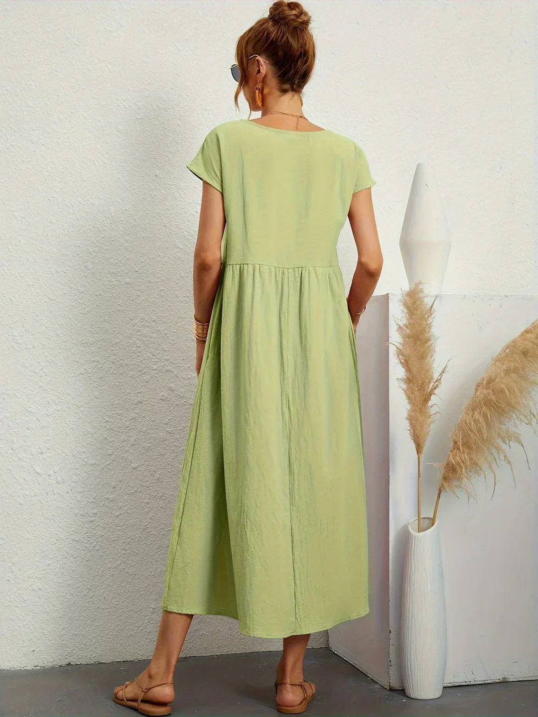 Anja™ - Elegantes, gemütliches Kleid mit praktischen Taschen