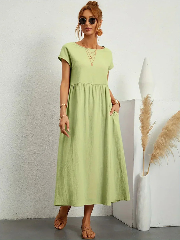 Anja™ - Elegantes, gemütliches Kleid mit praktischen Taschen
