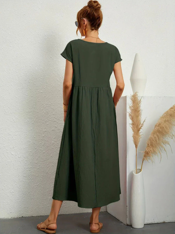 Anja™ - Elegantes, gemütliches Kleid mit praktischen Taschen