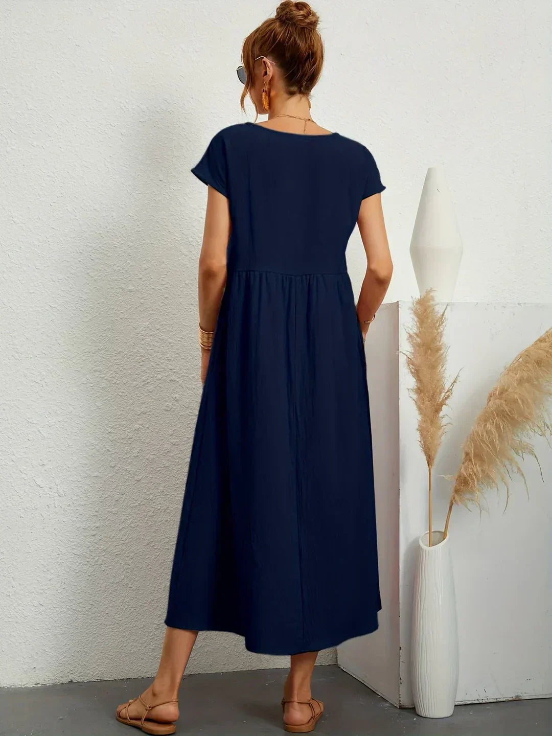 Anja™ - Elegantes, gemütliches Kleid mit praktischen Taschen
