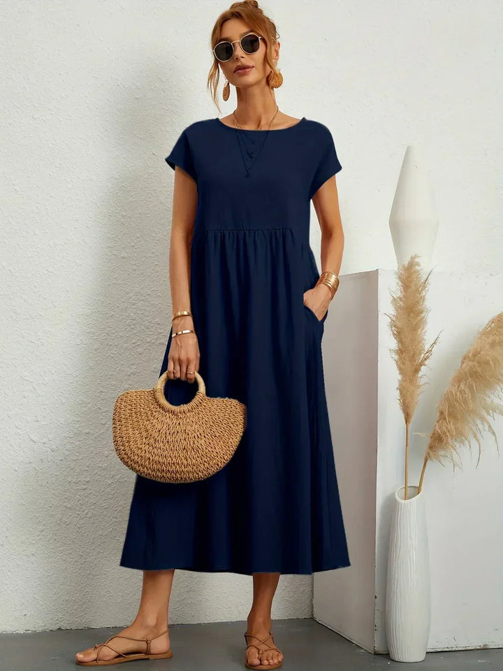 Anja™ - Elegantes, gemütliches Kleid mit praktischen Taschen