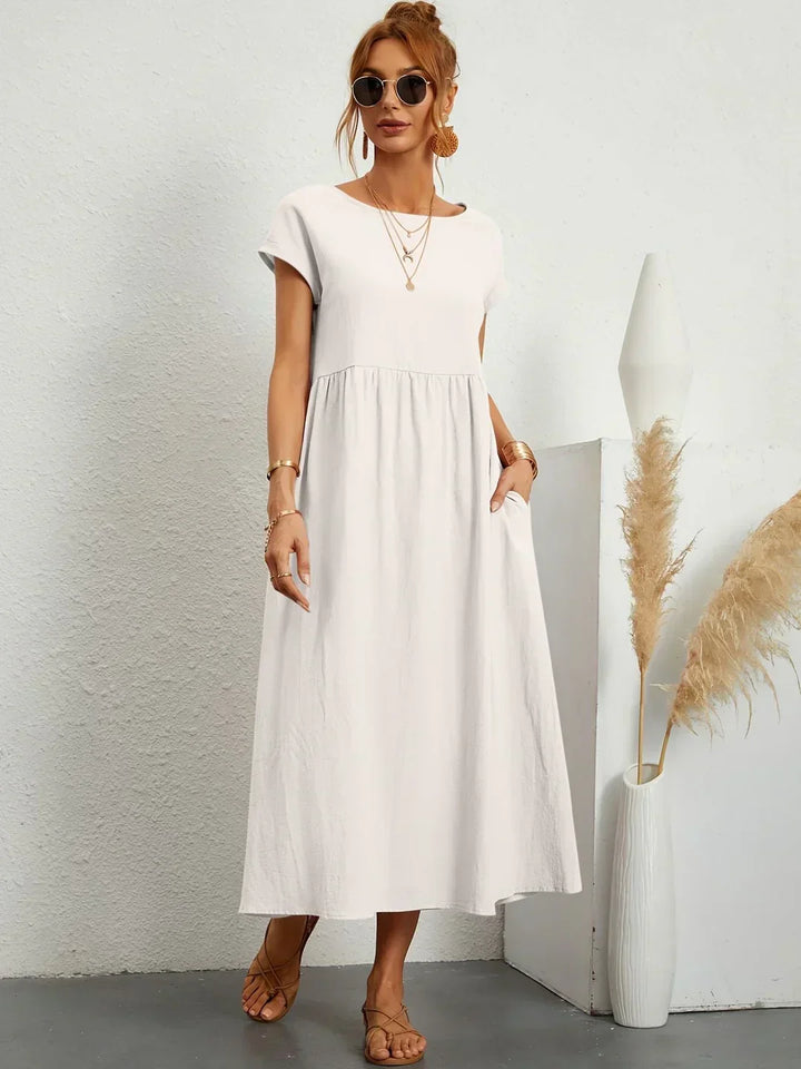 Anja™ - Elegantes, gemütliches Kleid mit praktischen Taschen