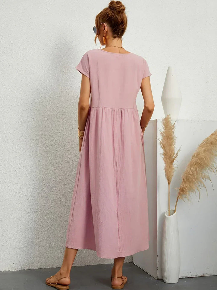Anja™ - Elegantes, gemütliches Kleid mit praktischen Taschen