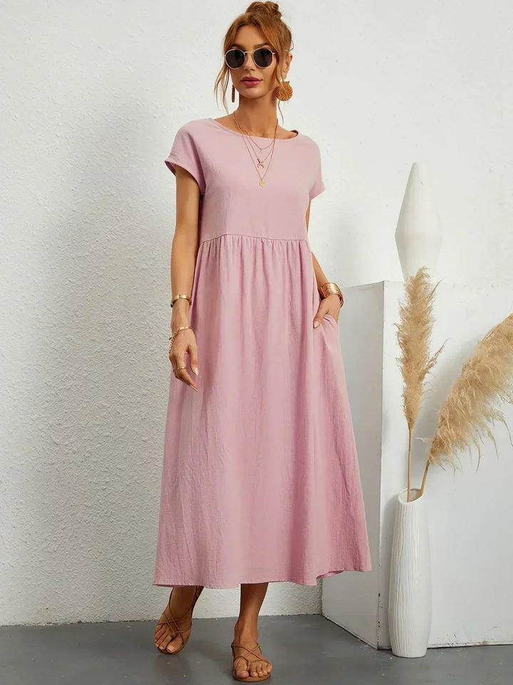 Anja™ - Elegantes, gemütliches Kleid mit praktischen Taschen