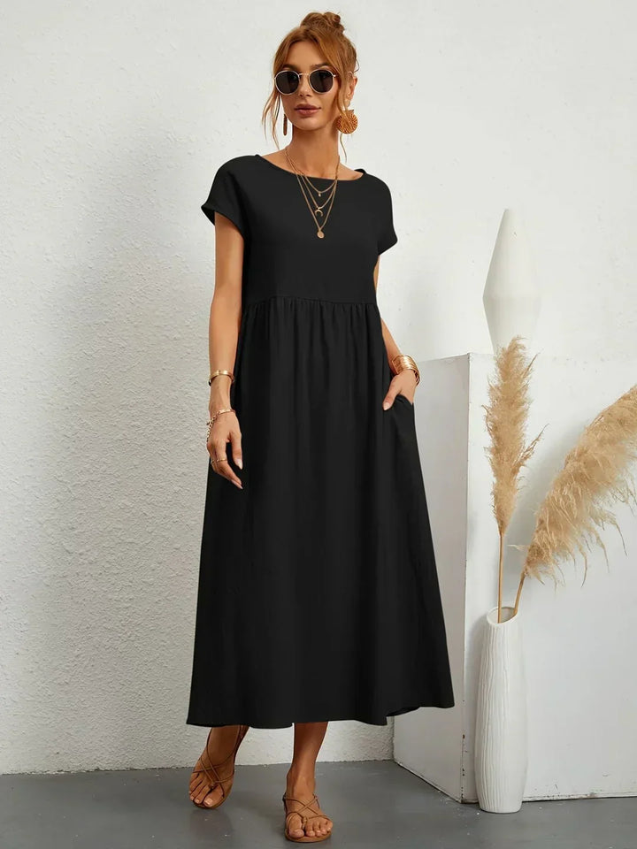 Anja™ - Elegantes, gemütliches Kleid mit praktischen Taschen