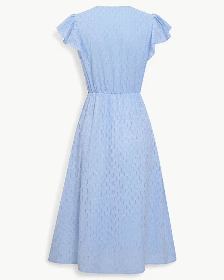 Caitlin™ – Elegantes V-Ausschnitt Kleid