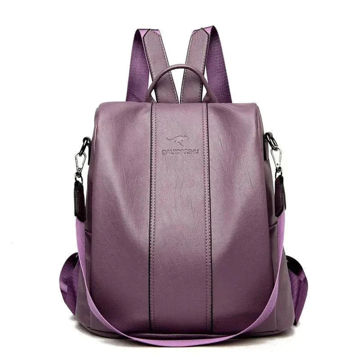 Sarah™ - Robuster und sicherer Rucksack aus PU-Leder