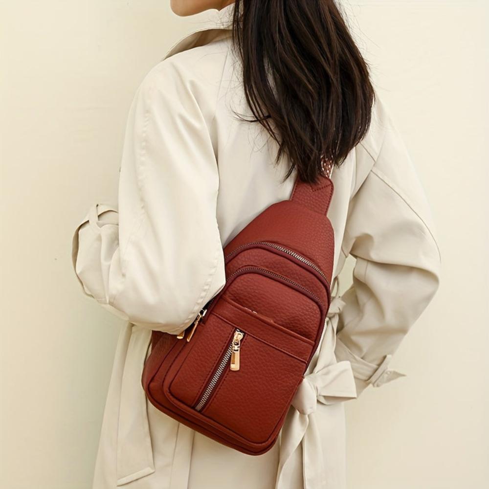 Hazel™ - Vintage Kistentasche Umhängtasche
