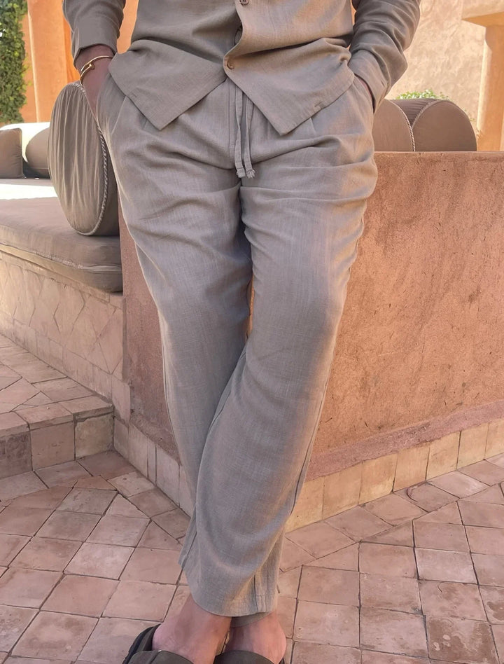 Finn™ - Elegantes Leinen-Set für stilvollen Komfort