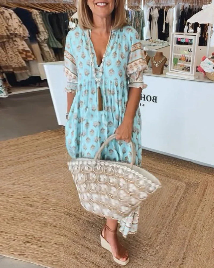 HILEY – Stylisches bedrucktes Freizeitkleid