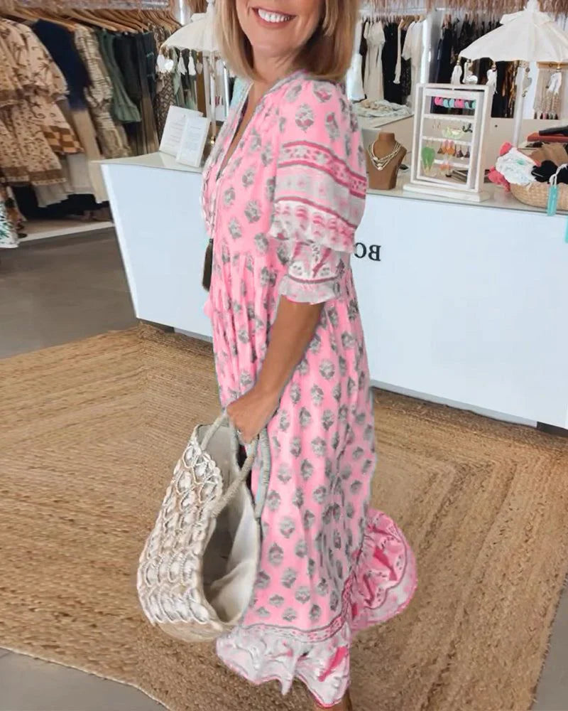 HILEY – Stylisches bedrucktes Freizeitkleid