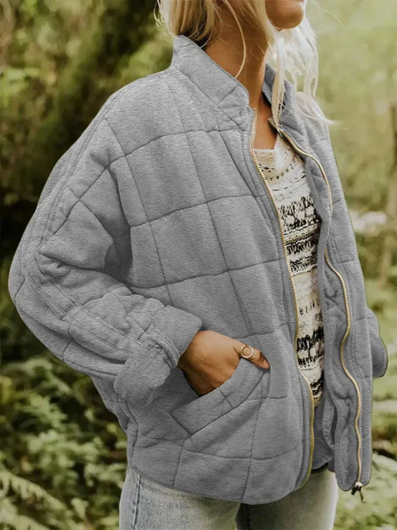 Josiane™ – Gefütterte Jacke mit elegantem Oversize-Look