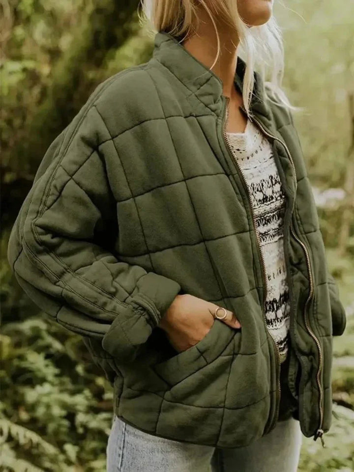 Josiane™ – Gefütterte Jacke mit elegantem Oversize-Look