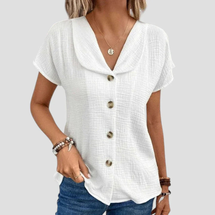 Megan™ - Damen Elegant Bluse