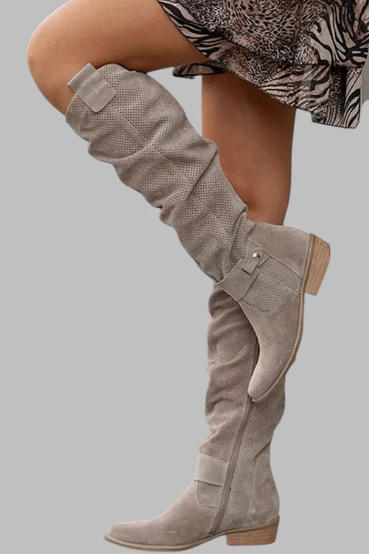Romani Luxe™ - Kniehohe Stiefel