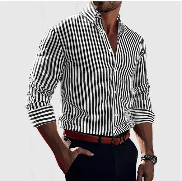 Salvatore™ - Elegantes gestreiftes Hemd