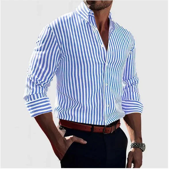 Salvatore™ - Elegantes gestreiftes Hemd