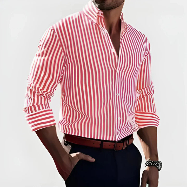 Salvatore™ - Elegantes gestreiftes Hemd