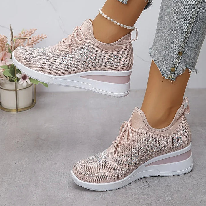 Giselle™ – Orthopädische Sneaker mit funkelnden Strasssteinen