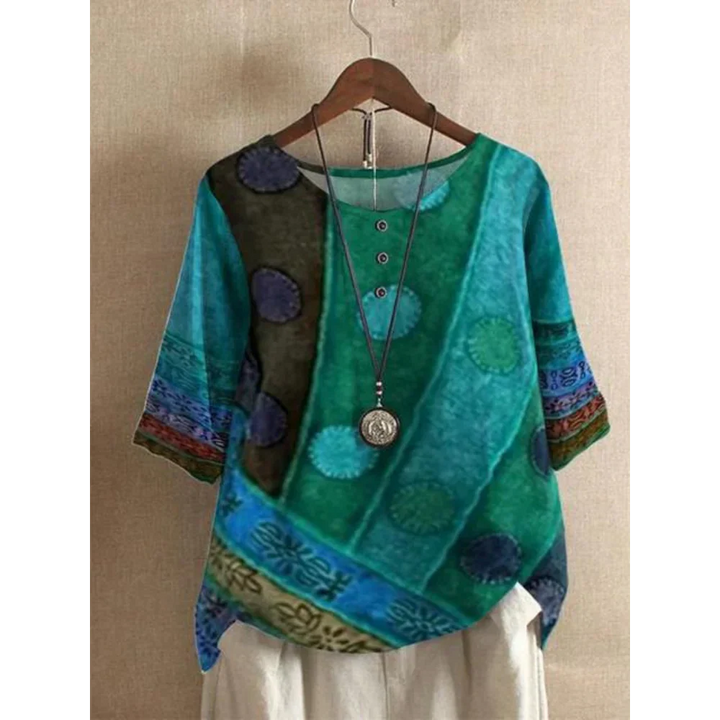Taelyn™ - Elegante Casual-Boho-Bluse