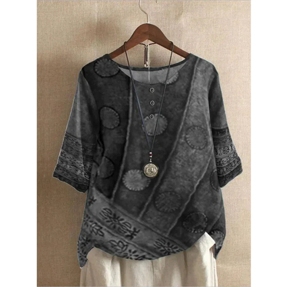 Taelyn™ - Elegante Casual-Boho-Bluse
