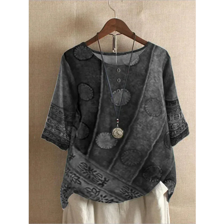 Taelyn™ - Elegante Casual-Boho-Bluse