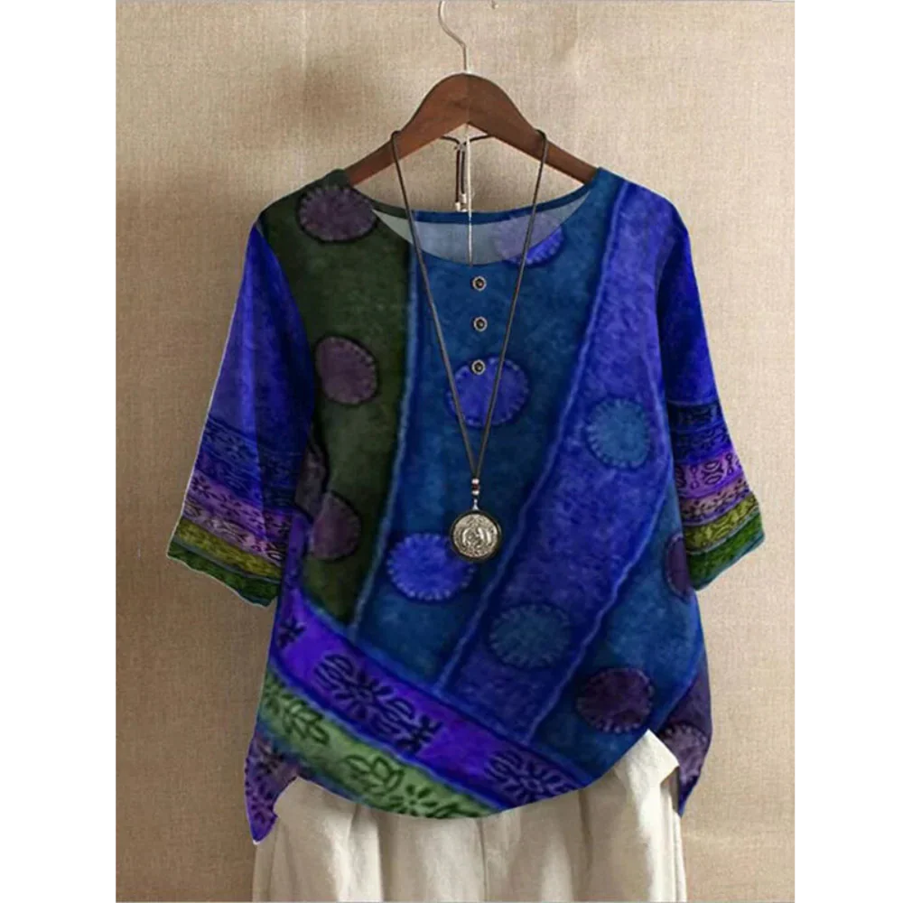 Taelyn™ - Elegante Casual-Boho-Bluse